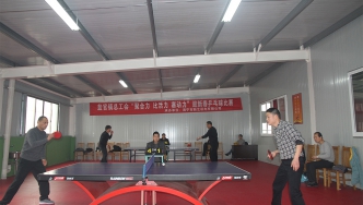 2015年，新藝杯鹽官總工會承辦“聚合協(xié)-比活力-賽動力”迎新春乒乓球比賽